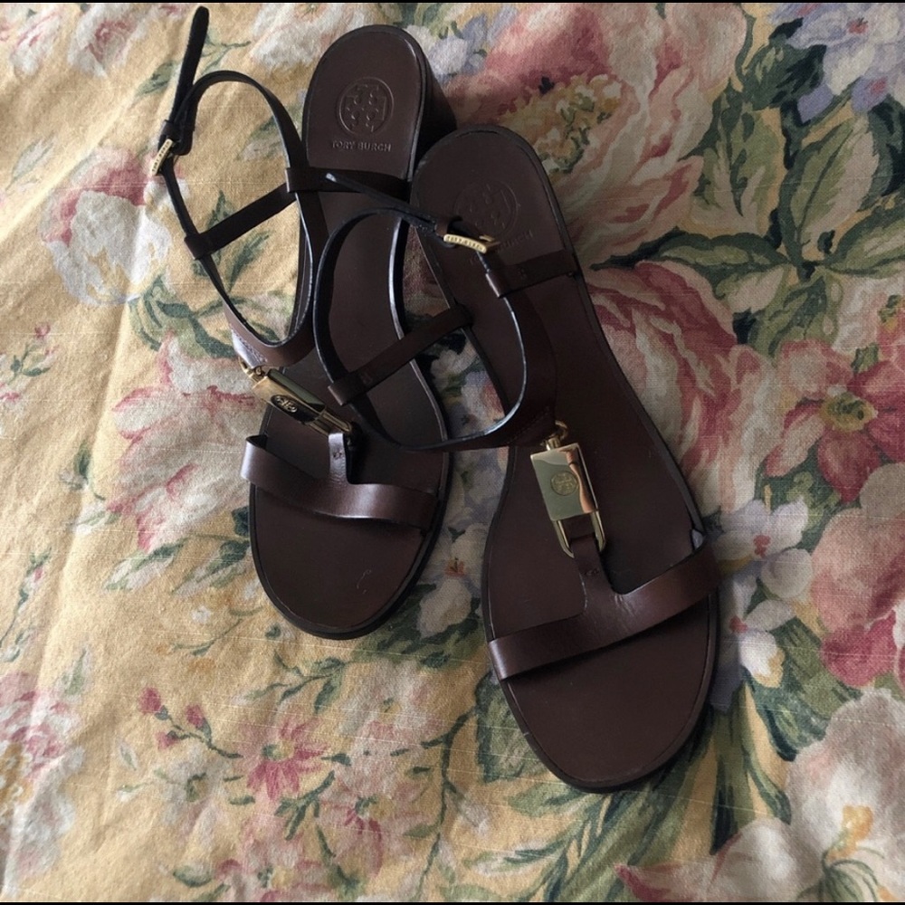 Tory Burch Vintage Mid Heel Sandel